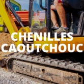 Chenilles caoutchouc