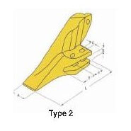 Coin droit type tractopelle JCB 53103209