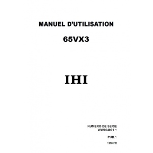 manuel utilisateur ihi imer 65vx3