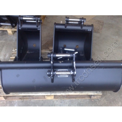 Lot 3godets +coupleur à ressort axes 35mm pour mini pelle 2.5T