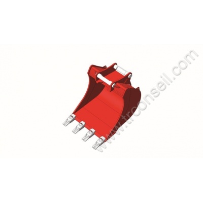 Godet de 400mm CR50 pour mini pelle 4000-5000Kgs