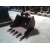 Godet de 700mm axes 35mm pour mini pelle 2.5T