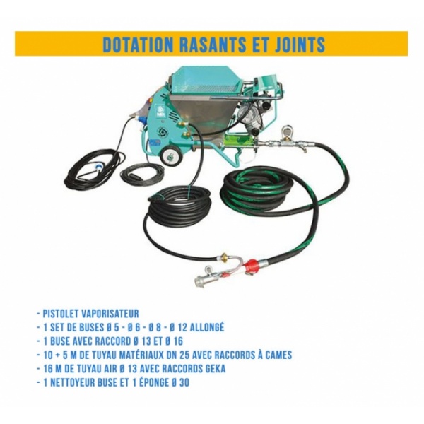 dotation dotation rasants et joints pompe a vis  small 50 imer