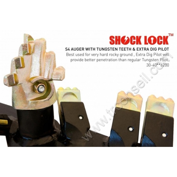schock-lock-s4-terre extra dig tariere-auger-torque