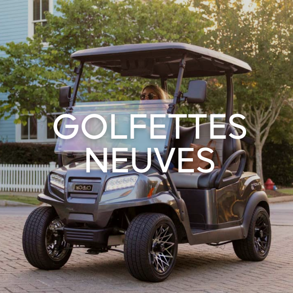 Golfettes neuves